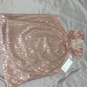 Sequin top